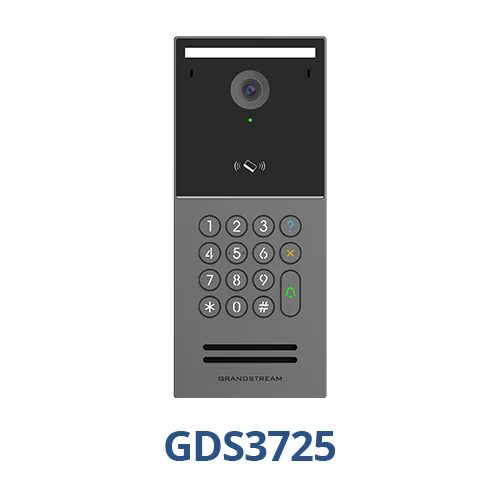 Grandstream GDS3725 Akıllı IP Görüntülü Kapı İstasyonu