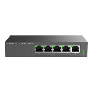 Grandstream GWN7700P 5-Port Yönetilemeyen Poe Switch