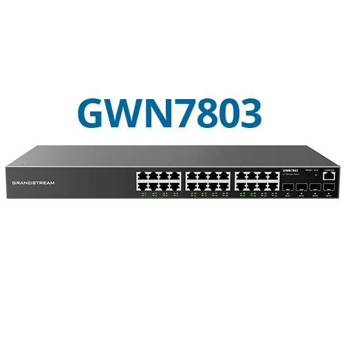 Grandstream GWN7803 24-Port Yönetilebilir Switch