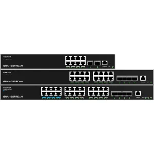 Grandstream GWN7812P 16-Port Layer 3 Yönetilebilir Poe Switch