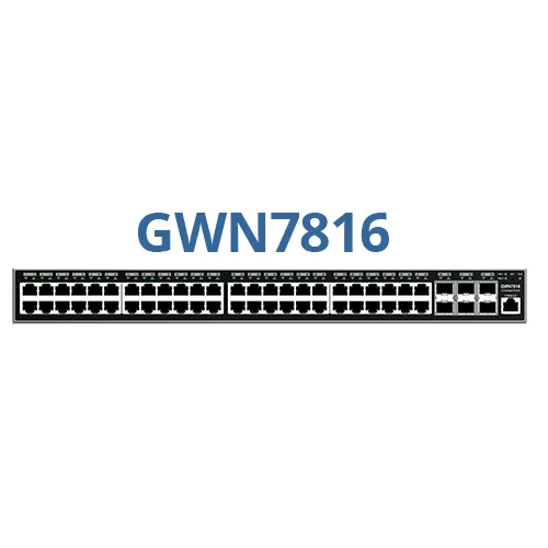 Grandstream GWN7816 48-Port Layer 3 Yönetilebilir Switch